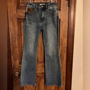 Shyanne Dark Blue Flare Jeans